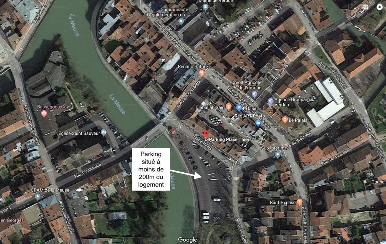 Sympathique Logement En Centre Ville Verdun-sur-Meuse Eksteriør bilde